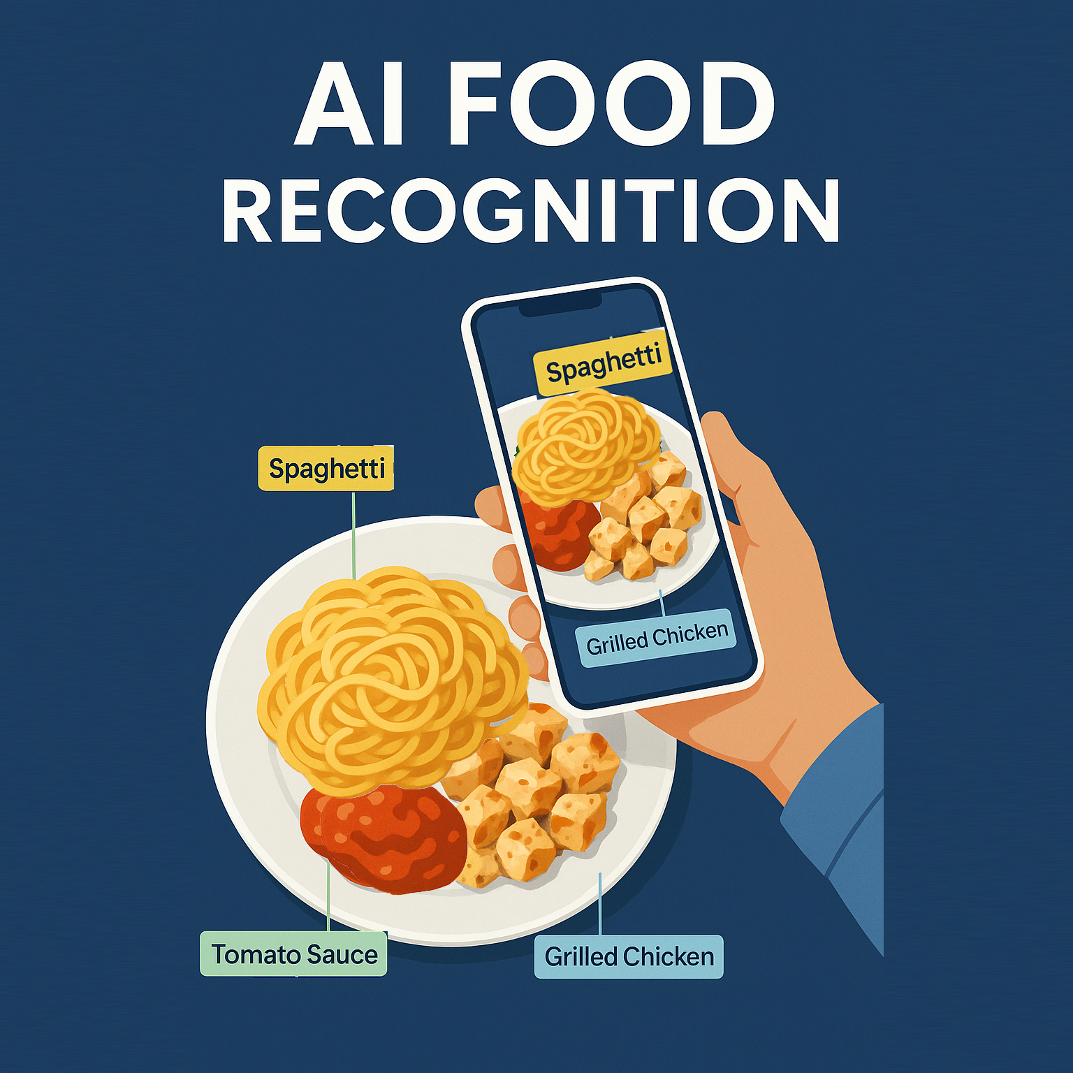 Reconeixement d’aliments amb IA