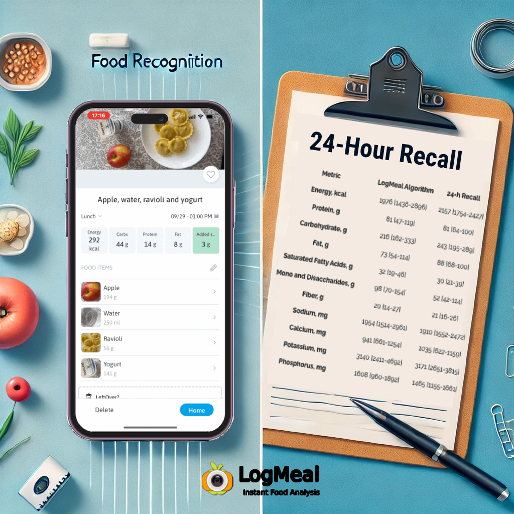 LogMeal-AI-Food-Recognition: una alternativa validada al recordatori de 24 hores
